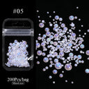 Aurora Rhinestone Nail Art Kit Dazzling AB Crystals Set Aurora Rhinestone Nail Art Kit Dazzling AB Crystals Set