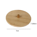 Bamboo Makeup Swabs & Cotton Pads Holder Elegant Organizer Bamboo Makeup Swabs & Cotton Pads Holder Elegant Organizer