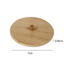 Bamboo Makeup Swabs and Cotton Pads Holder Organizer Elegant Bamboo Makeup Swabs and Cotton Pads Holder Organizer Elegant