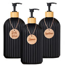 Bamboo Pump Strip Soap Dispenser Stylish Eco-Friendly Bottle Bamboo Pump Strip Soap Dispenser Stylish Eco-Friendly Bottle