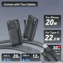Baseus 22.5W Dual Fast Charging Power Bank 10000mAh Baseus 22.5W Dual Fast Charging Power Bank 10000mAh