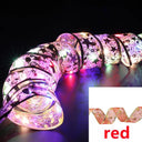 Battery Powered LED Christmas Ribbon Bows For DIY Decor Battery Powered LED Christmas Ribbon Bows For DIY Decor