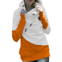 Big Sale Special Offer Contrast Color Patchwork Hoodie Women Big Sale Special Offer Contrast Color Patchwork Hoodie Women