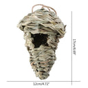 Birds Nest Hanging Grass Bird Cage Rustic Parrot House Decor Birds Nest Hanging Grass Bird Cage Rustic Parrot House Decor