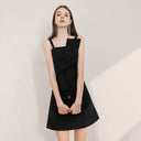 Black Camisole Evening Gown Stylish Statement for Women Black Camisole Evening Gown Stylish Statement for Women