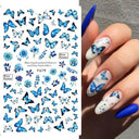 Black Heart Love Nail Stickers for Chic Manicure Decals Black Heart Love Nail Stickers for Chic Manicure Decals