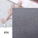 Black Heart Love Nail Stickers for Chic Manicure Decals Black Heart Love Nail Stickers for Chic Manicure Decals