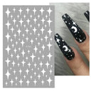 Black Heart Love Nail Stickers for Chic Manicure Decals Black Heart Love Nail Stickers for Chic Manicure Decals