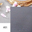 Black Heart Love Nail Stickers for Chic Manicure Decals Black Heart Love Nail Stickers for Chic Manicure Decals