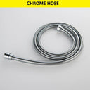 Black Luxe Rain Shower Head Set High Pressure Wall Mount Black Luxe Rain Shower Head Set High Pressure Wall Mount