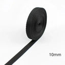 Black Nylon Webbing Tape Backpack Strap Pet Collar Ribbon Black Nylon Webbing Tape Backpack Strap Pet Collar Ribbon