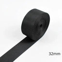 Black Nylon Webbing Tape For Backpack Straps Ribbon Black Nylon Webbing Tape For Backpack Straps Ribbon