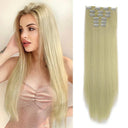 Black Ombre Heat Resistant Hair Extensions 24 Inch Women Black Ombre Heat Resistant Hair Extensions 24 Inch Women