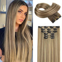 Black Ombre Heat Resistant Hair Extensions 24 Inch Women Black Ombre Heat Resistant Hair Extensions 24 Inch Women