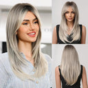 Black Pink Ombre Cosplay Wig Versatile High-Quality Hairpiece Black Pink Ombre Cosplay Wig Versatile High-Quality Hairpiece