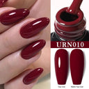 Black Red Glitter UV Gel Nail Polish Dazzle Professional Quality Black Red Glitter UV Gel Nail Polish Dazzle Professional Quality