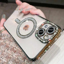 Bling Crystal Clear MagSafe Case for iPhone 15 Pro Max Bling Crystal Clear MagSafe Case for iPhone 15 Pro Max