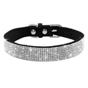 Luxury Rhinestone Flower Pet Collar Shimmering Glam Style Luxury Rhinestone Flower Pet Collar Shimmering Glam Style