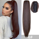Blonde Synthetic Ponytail: Effortless Wave Hairpiece 22 Inch Blonde Synthetic Ponytail: Effortless Wave Hairpiece 22 Inch