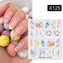 Blooming Butterfly Floral Nail Art Sticker Easy Application Blooming Butterfly Floral Nail Art Sticker Easy Application