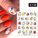 Blooming Butterfly Floral Nail Art Sticker Easy Application Blooming Butterfly Floral Nail Art Sticker Easy Application