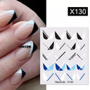 Blooming Butterfly Floral Nail Art Sticker Easy Application Blooming Butterfly Floral Nail Art Sticker Easy Application