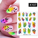 Blooming Butterfly Floral Nail Art Sticker Easy Application Blooming Butterfly Floral Nail Art Sticker Easy Application