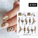 Blooming Butterfly Floral Nail Art Sticker Easy Application Blooming Butterfly Floral Nail Art Sticker Easy Application