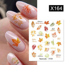 Blooming Butterfly Floral Nail Art Sticker Easy Application Blooming Butterfly Floral Nail Art Sticker Easy Application