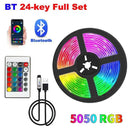 Bluetooth RGB Music Sync LED Strip Lights for Holiday Decor Bluetooth RGB Music Sync LED Strip Lights for Holiday Decor