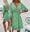Bohemian Flower Dress Fragrant Style Versatile Chic Bohemian Flower Dress Fragrant Style Versatile Chic