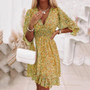Bohemian Flower Dress Fragrant Style Versatile Chic Bohemian Flower Dress Fragrant Style Versatile Chic