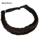 Bohemian Style Fishtail Braids Headband Hairpiece Festival Bohemian Style Fishtail Braids Headband Hairpiece Festival