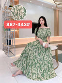 Boho Floral Maxi Dress for Summer Womens Fashion Apparel Boho Floral Maxi Dress for Summer Womens Fashion Apparel