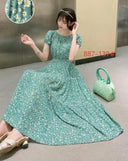 Boho Floral Maxi Dress for Summer Womens Fashion Apparel Boho Floral Maxi Dress for Summer Womens Fashion Apparel