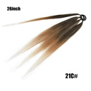 Boxing Braids Ombre Ponytail Hairpiece Stylish DIY Upgrade Boxing Braids Ombre Ponytail Hairpiece Stylish DIY Upgrade