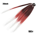 Boxing Braids Ombre Ponytail Hairpiece Stylish DIY Upgrade Boxing Braids Ombre Ponytail Hairpiece Stylish DIY Upgrade