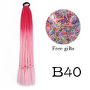 Braided Ponytail Hair Extension Stylish Elastic Rubber Band Braided Ponytail Hair Extension Stylish Elastic Rubber Band