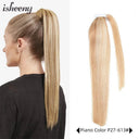 Brazilian Remy Ponytail Hair Extensions Straight Texture Brazilian Remy Ponytail Hair Extensions Straight Texture