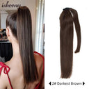 Brazilian Remy Ponytail Hair Extensions Straight Texture Brazilian Remy Ponytail Hair Extensions Straight Texture