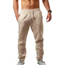 Breathable Cotton Linen Summer Pants for Men Casual Style Breathable Cotton Linen Summer Pants for Men Casual Style