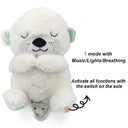 Breathing Bear Baby Soothing Otter Plush Doll Toy for Sleep Breathing Bear Baby Soothing Otter Plush Doll Toy for Sleep