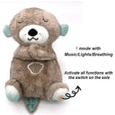Breathing Bear Baby Soothing Otter Plush Doll Toy for Sleep Breathing Bear Baby Soothing Otter Plush Doll Toy for Sleep