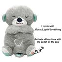 Breathing Bear Baby Soothing Otter Plush Doll Toy for Sleep Breathing Bear Baby Soothing Otter Plush Doll Toy for Sleep