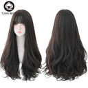 Brown Ash Deep Wave Lolita Wig Stylish Synthetic Hair Brown Ash Deep Wave Lolita Wig Stylish Synthetic Hair