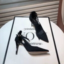 Buckle Hollow High Heel Shoes European Charm And Style Buckle Hollow High Heel Shoes European Charm And Style