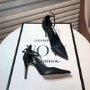 Buckle Hollow High Heel Shoes European Charm And Style Buckle Hollow High Heel Shoes European Charm And Style