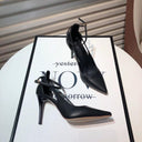 Buckle Hollow High Heel Shoes European Charm and Style Buckle Hollow High Heel Shoes European Charm and Style