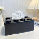 Building Blocks Tissue Box Organizer Modern Wall-Mounted Holder Building Blocks Tissue Box Organizer Modern Wall-Mounted Holder
