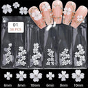 Butterfly Aurora Floral Resin Nail Art Kit Elegant DIY Sparkle Butterfly Aurora Floral Resin Nail Art Kit Elegant DIY Sparkle